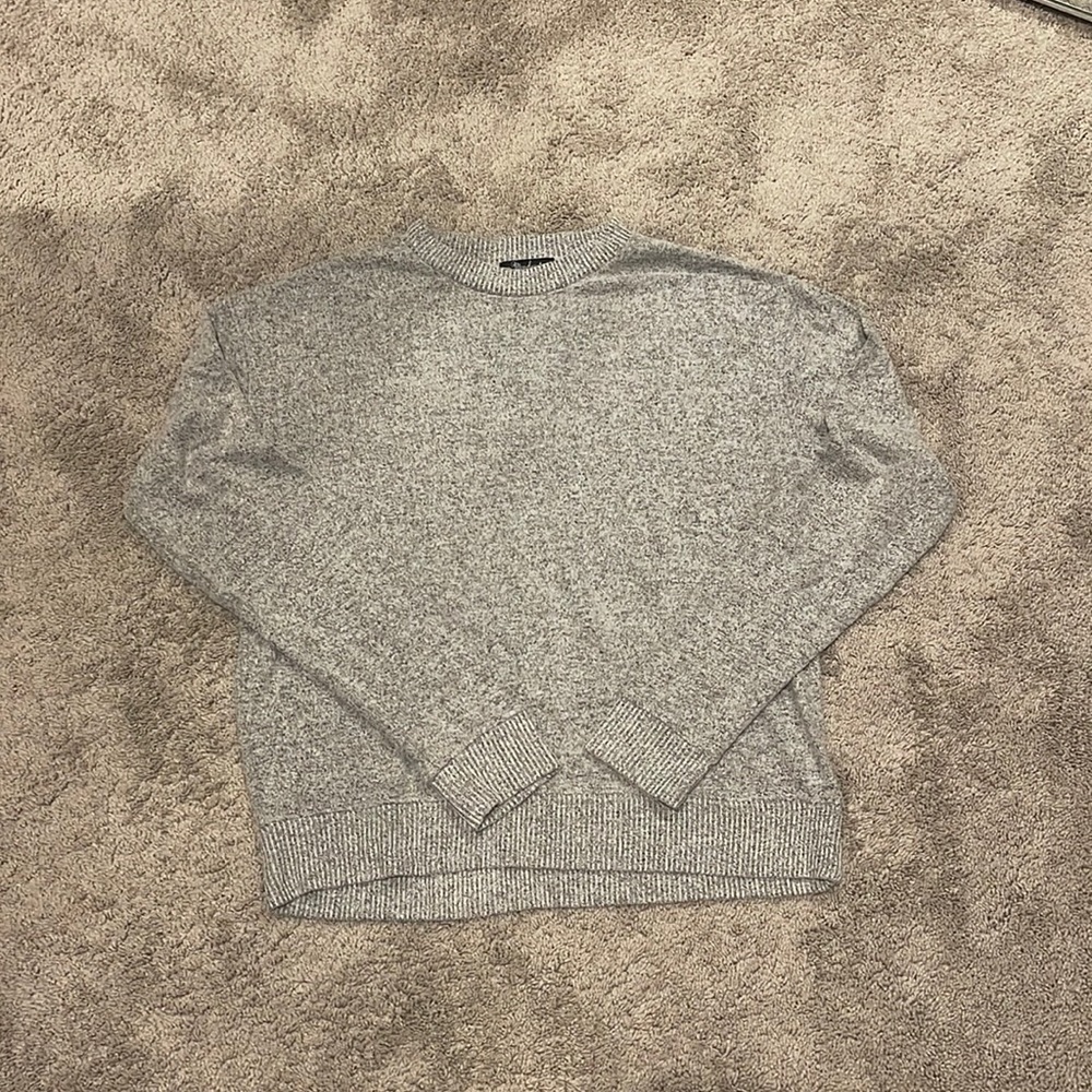 Gray thin sweater